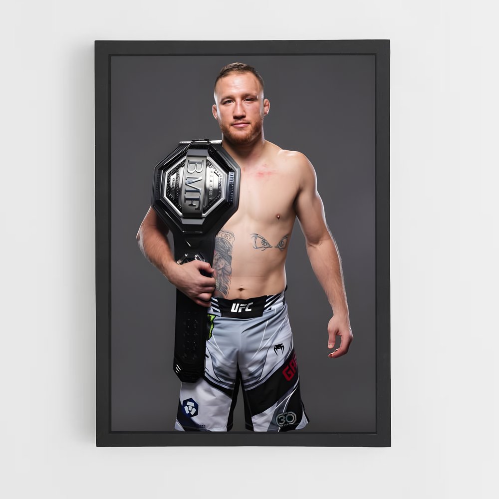 Poster The Brawler – affiche MMA (vue 2)